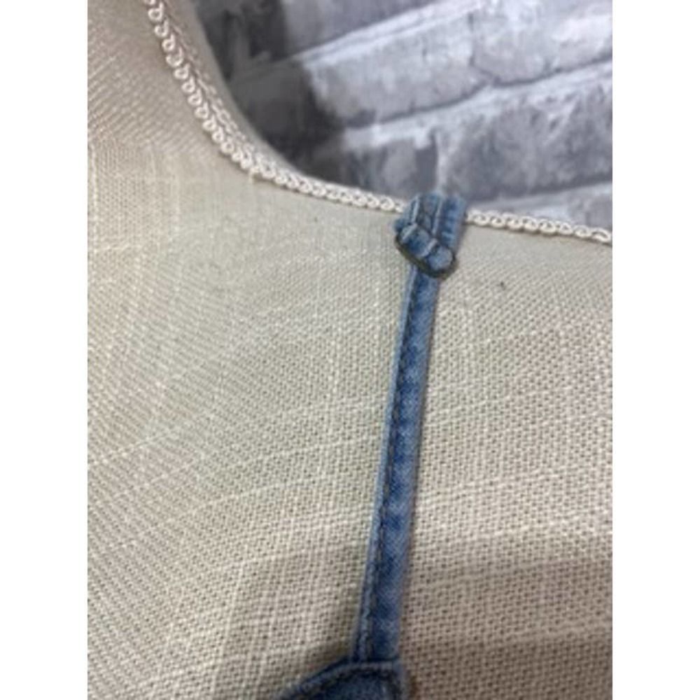 FREE PEOPLE SAVANNAH CHAMBRAY JUMPER - Picture 6 of 7